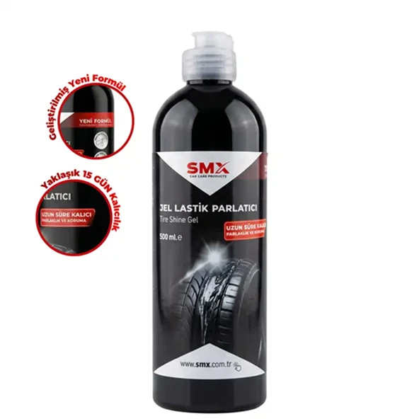 ULTRA Silikon Jel Lastik Parlatıcı 500 Ml ( Suya Dayanıklı ve Uzun Süre Kalıcı ) ürün görseli 1