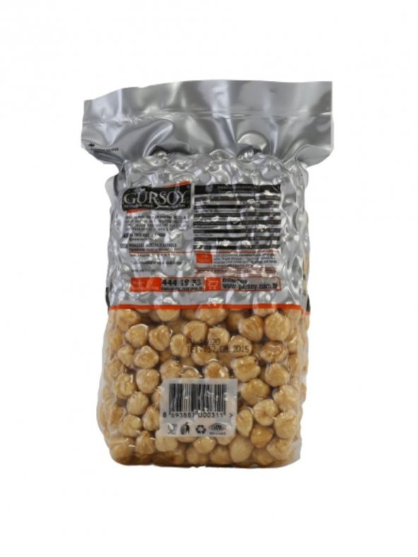 Gürsoy Kavrulmuş İç Fındık Vakum Paket 500 G ürün görseli 1
