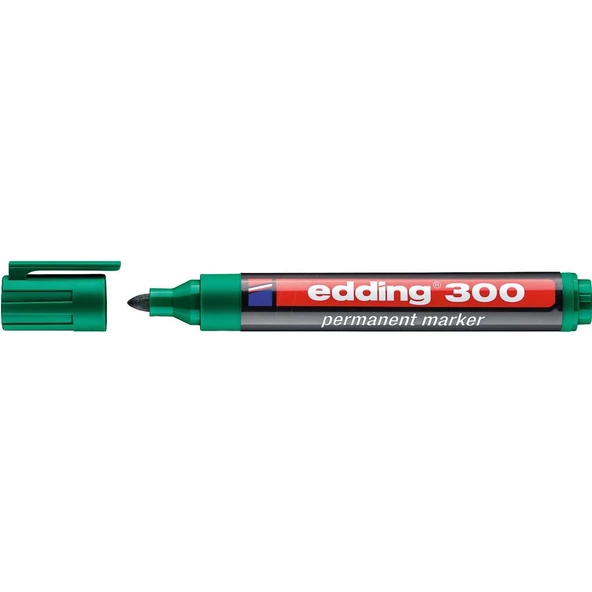 Edding Permanent Markör Edding Silinmez Tahta Kalemi YEŞİL Edding 300 ürün görseli 1
