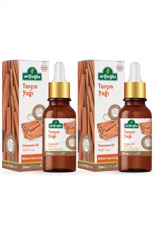 Arifoğlu Tarçın Yağı 20ml 2 Li Set ürün görseli 1