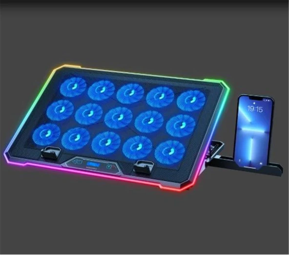 Gameagle GE2005 Aero Storm V15 RGB Notebook Soğutucu 17.3" ürün görseli 1