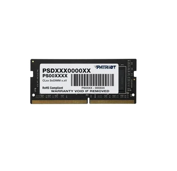 Patriot Signature Line PSD432G32002S 32GB(1x32GB) DDR4 3200MHz CL22 SODIMM Notebook Ram ürün görseli 1