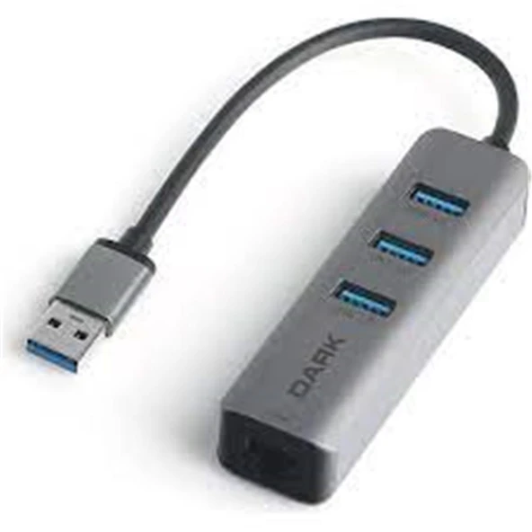 Dark DK AC NTBRX2000 usb 3.0 Gigabit RJ45  Ethernet Çoklayıcı Adaptör ürün görseli 1