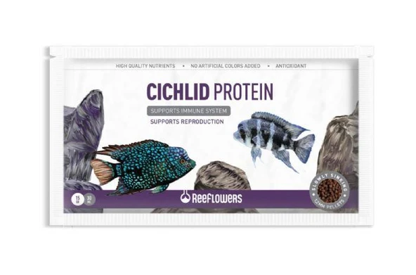 ReeFlowers Cichlid Protein Ciklet Balık Yemi 15 Gr ürün görseli 1
