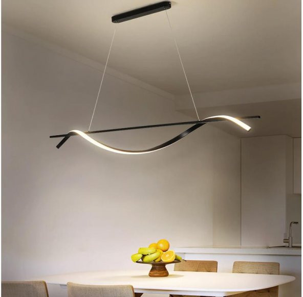Eray Aydınlatma 4888-90 Siyah Led Avize - Resim 2