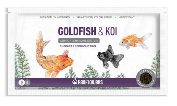 ReeFlowers Goldfish Koi Balık Yemi 15 Gr ürün görseli 1