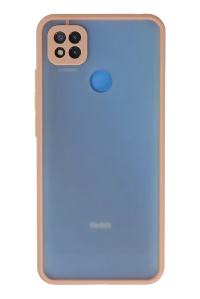 Newface Xiaomi Redmi 9C Kılıf Montreal Silikon Kapak - Pembe ürün görseli 1