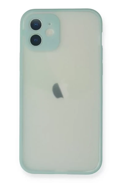 Newface Apple iPhone 11 Pro Max Kılıf Montreal Silikon Kapak - Turkuaz ürün görseli 1