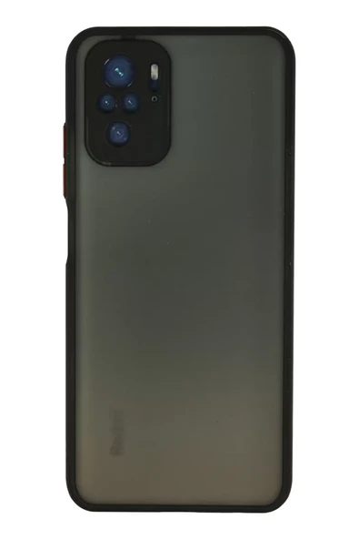 Newface Xiaomi Redmi Note 10 Kılıf Montreal Silikon Kapak - Siyah ürün görseli 1