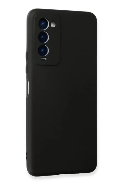 Newface Tecno Camon 18 Kılıf First Silikon - Siyah - Resim 2