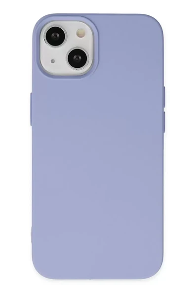 Newface Apple iPhone 14 Kılıf Nano içi Kadife Silikon - Lila ürün görseli 1