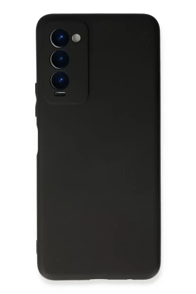 Newface Tecno Camon 18 Kılıf First Silikon - Siyah ürün görseli 1