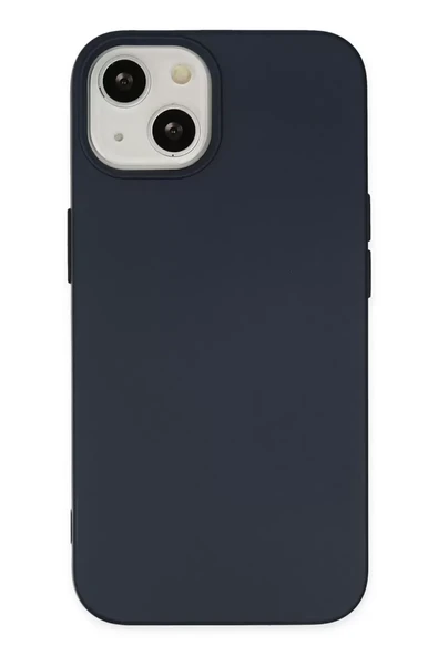 Newface Apple iPhone 15 Kılıf Nano içi Kadife Silikon - Lacivert ürün görseli 1