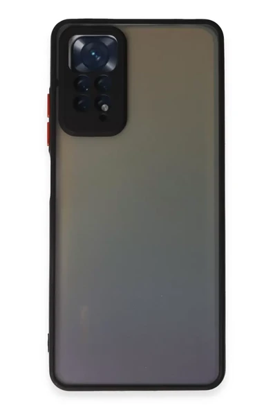 Newface Xiaomi Redmi Note 12 Pro 4G Kılıf Montreal Silikon Kapak - Siyah ürün görseli 1