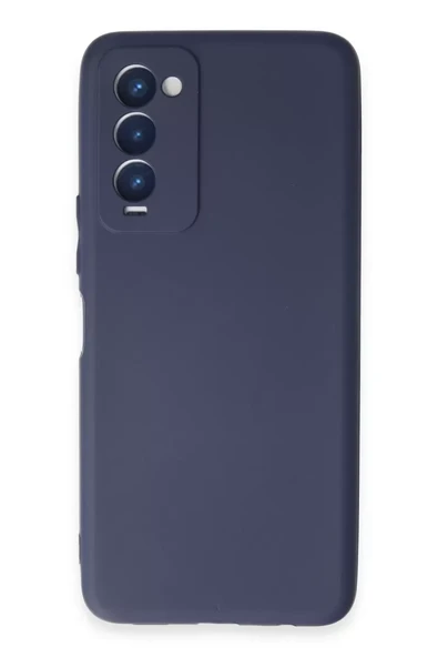 Newface Tecno Camon 18 Kılıf First Silikon - Lacivert ürün görseli 1