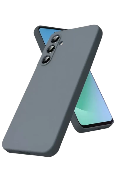 Newface Samsung Galaxy A17 5G Nano içi Kadife Silikon - Gri ürün görseli 1