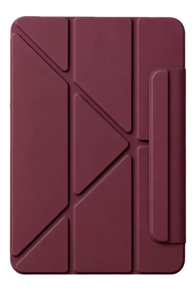 Newface Apple iPad 2025 10.9 10.Nesil (A16) Edz Manyetik Standlı Tablet Kılıfı - Mürdüm ürün görseli 1