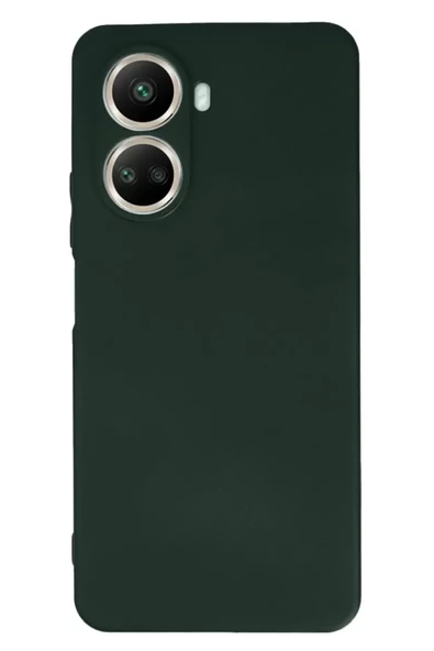 Newface Huawei Nova 10 SE Kılıf First Silikon - Koyu Yeşil ürün görseli 1