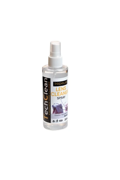 tech clean Gözlük ve Cam Temizleme Spreyi 200 ML Antistatik Sprey ürün görseli 1