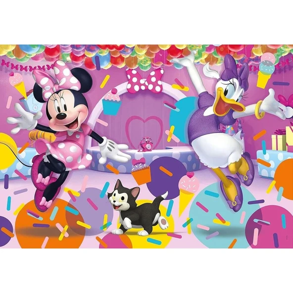 Clementoni Minnie Puzzle 104 Parça - Resim 2