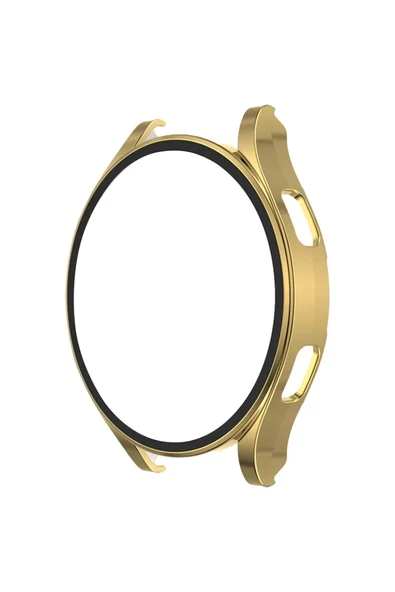 Newface Watch 5 Pro 45mm Wall Camlı Kasa Ekran Koruyucu - Gold ürün görseli 1