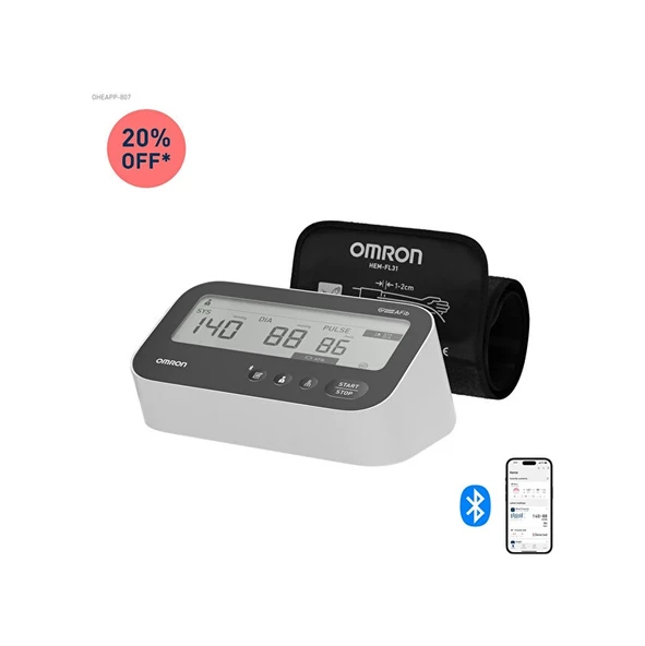 Omron M4 Intelli IT HEM-7155T-EBK Koldan Dijital Tansiyon Aleti ürün görseli 1