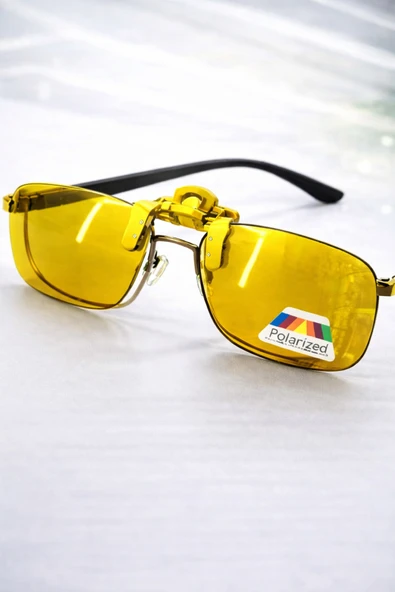 Optic Master Gözlük Klipsi Polarize Antifar Orta Boy 45x60 MM - Resim 2
