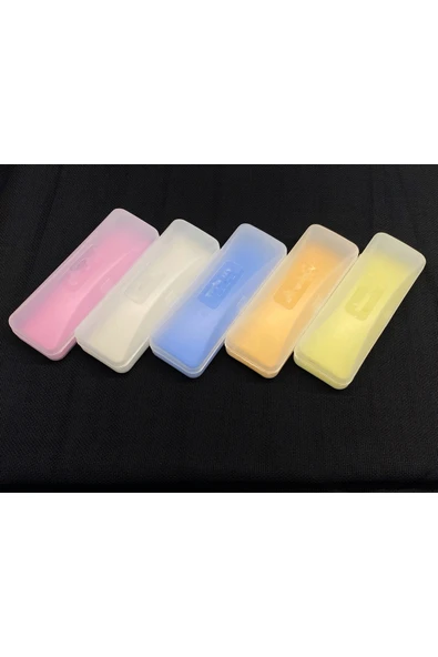 SİSİ 5 Adet Numaralı Gözlük Çizilme Önleyeci Gözlük Kutusu Kılıfı 14x4 Cm ürün görseli 1
