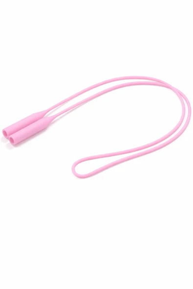 Optic Master Silikon Gözlük Askısı / Gözlük İpi / Gözlük Lastiği Açık Pembe ürün görseli 1