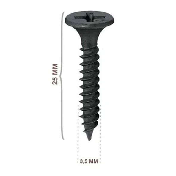 Allev Vida Boardex Borazan 25 mm (750 Adet) | Civtec ürün görseli 1