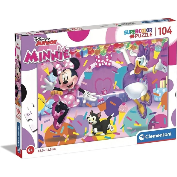 Clementoni Minnie Puzzle 104 Parça ürün görseli 1