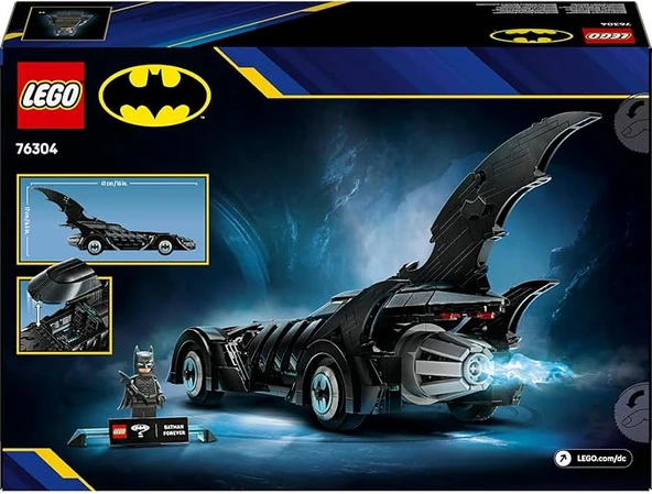 LEGO 76304 DC Batman Batman Forever Batmobile - Resim 3