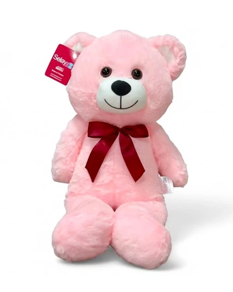 Selay Toys Pelüş Salaş Ayı Pembe 46 cm 4564 ürün görseli 1