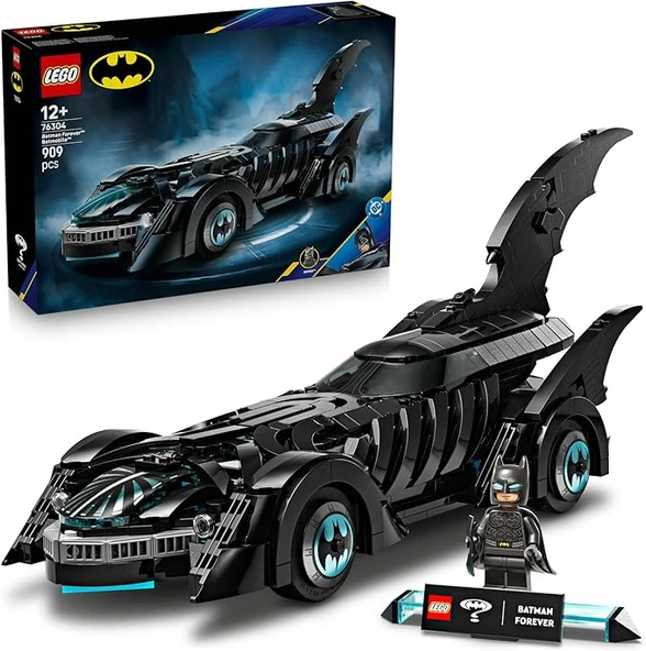 LEGO 76304 DC Batman Batman Forever Batmobile ürün görseli 1