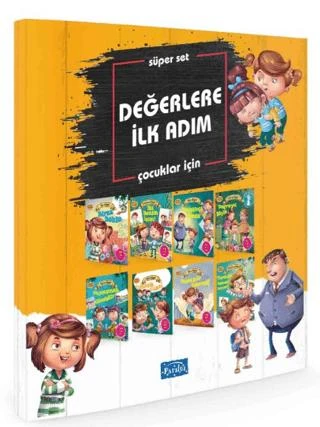 Değerlerle İlk Adım Serisi - 8 Kitap Takım ürün görseli 1