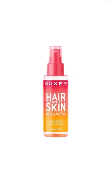 Nuxe Hair and Skin Happy in Pink Body and Hair Fragrant Mist 100 ml ürün görseli 1