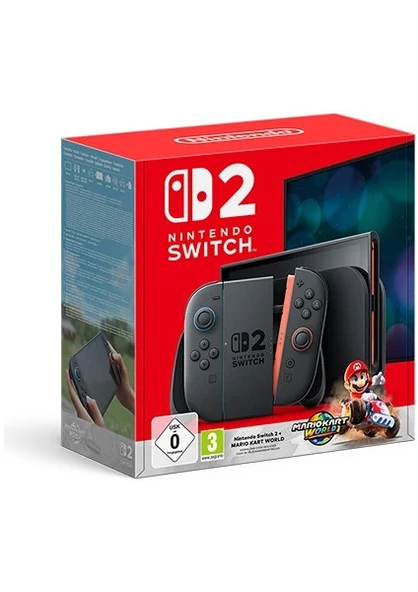 Nintendo Switch 2 + Mario Kart World Bundle Oyun Konsolu (Resmi Distribütör Garantili) ürün görseli 1
