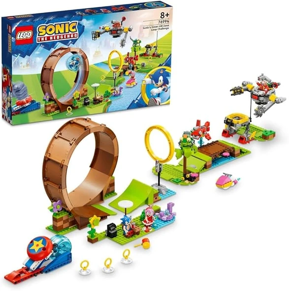 LEGO  76994 Sonic the Hedgehog Sonic Green Hill Zone Daire Engeli ürün görseli 1