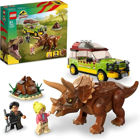 LEGO  76959 Jurassic Park Triceratops Araması ürün görseli 1