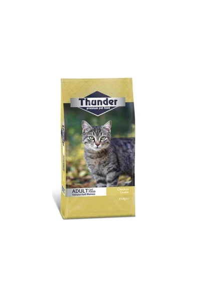 Thunder Tavuklu Yetişkin Kedi Maması 15kg ürün görseli 1