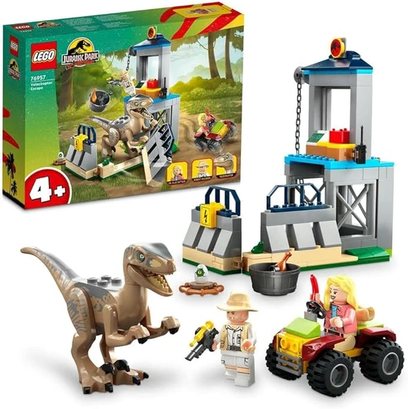 LEGO 76957 Jurassic World Velociraptor Kaçışı ürün görseli 1