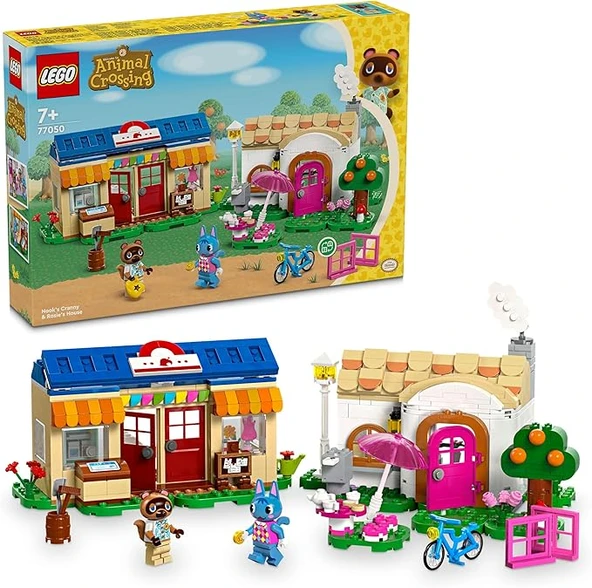 LEGO 77050  Animal Crossing Nook’s Cranny ve Rosie Evi ürün görseli 1