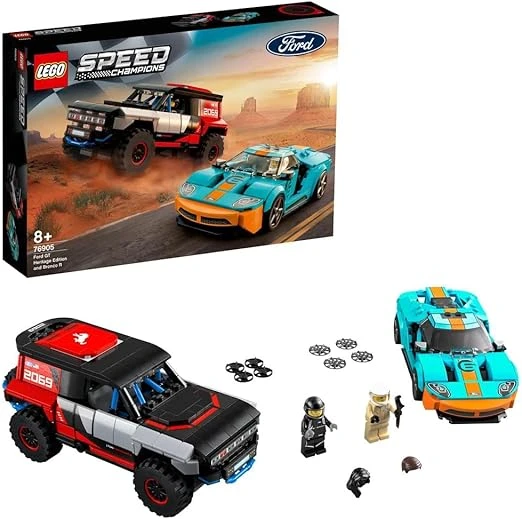 LEGO 76905 Speed Champions  Ford Gt Heritage Edition And Bronco R ürün görseli 1