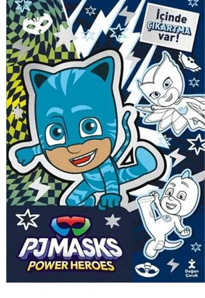 Pjmasks Power Heroes Renk Koleksiyonu Boyama Kitabı ürün görseli 1