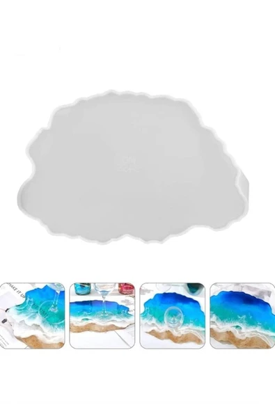 Epoksi Reçine Tepsi Kalıbı 35x24cm - Resim 6