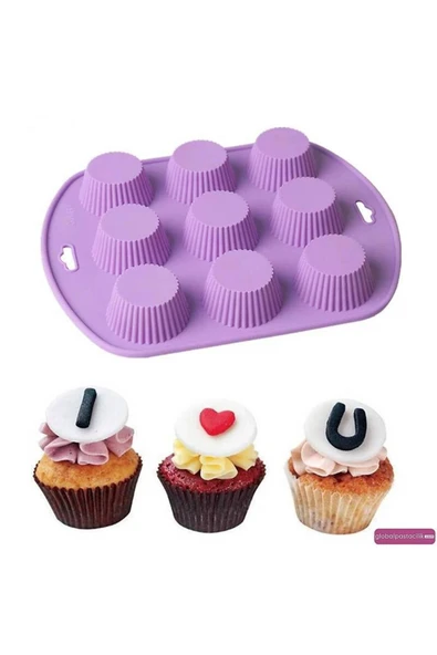 Silikon Muffin Kalıbı 15 Bölmeli - Resim 4