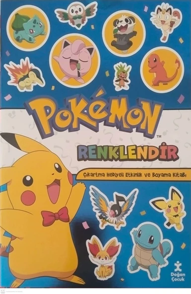 Disney Pokemon Renklendir Boyama ürün görseli 1