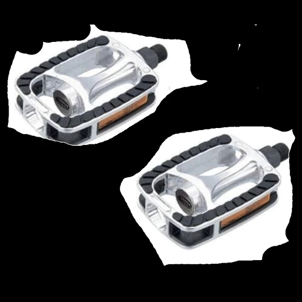 FORTE GT XBYC 1801 PEDAL REFLEKTÖRLÜ ALÜMİNYUM SİYAH ürün görseli 1