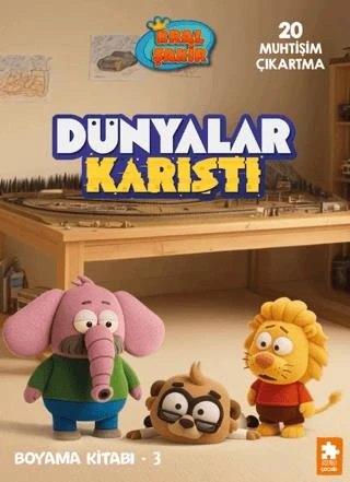 Dünyalar Karıştı Boyama Kitabı - 3 ürün görseli 1