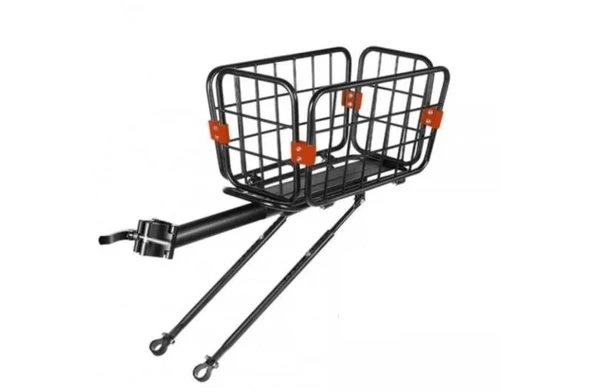 FORTE GT XBYC 2159 BİSİKLET ARKA BAGAJ SİYAH ürün görseli 1